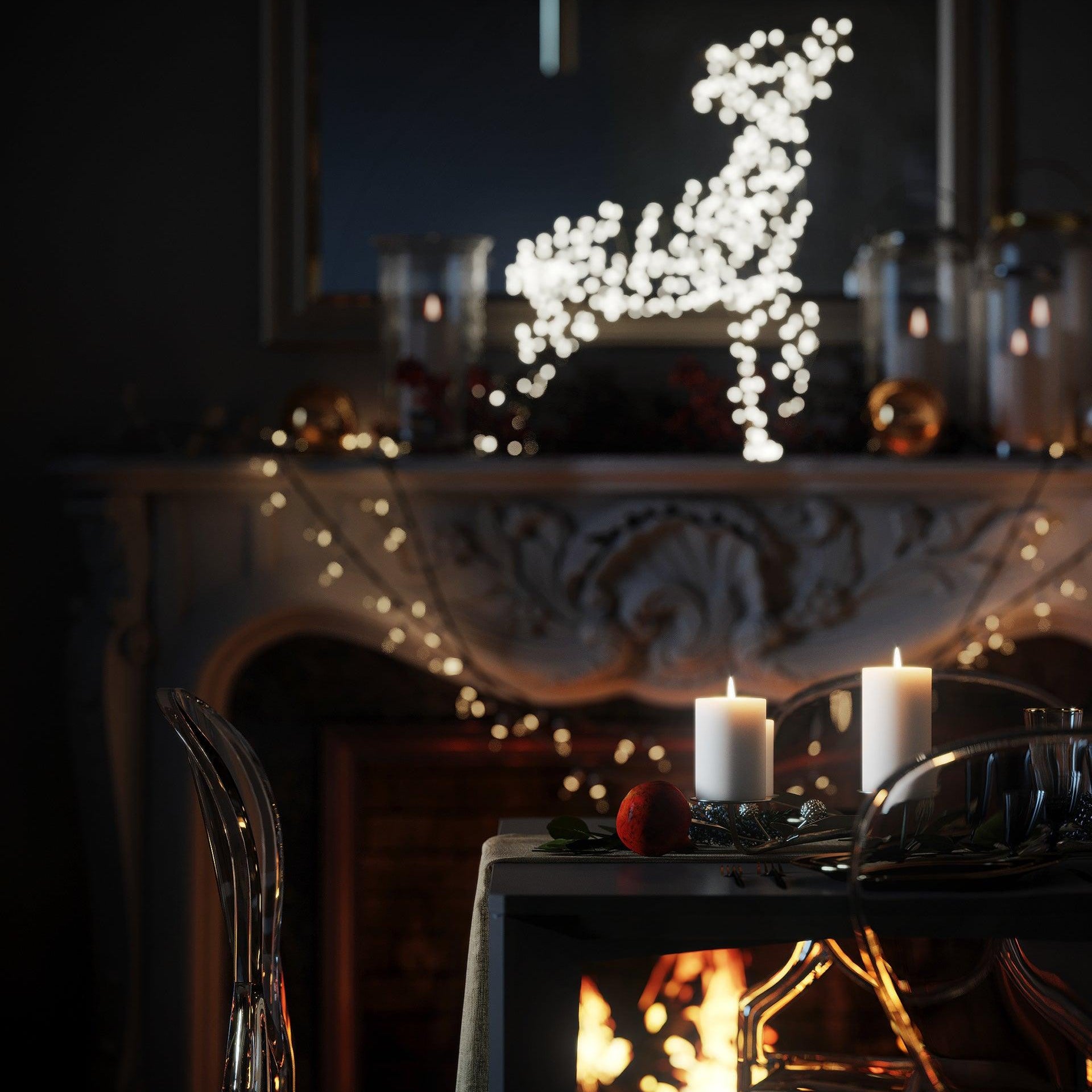 How to Decorate A Christmas Table? - ETHNIK LIVING