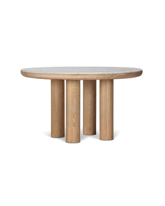 Circo Marble Round Dining Table