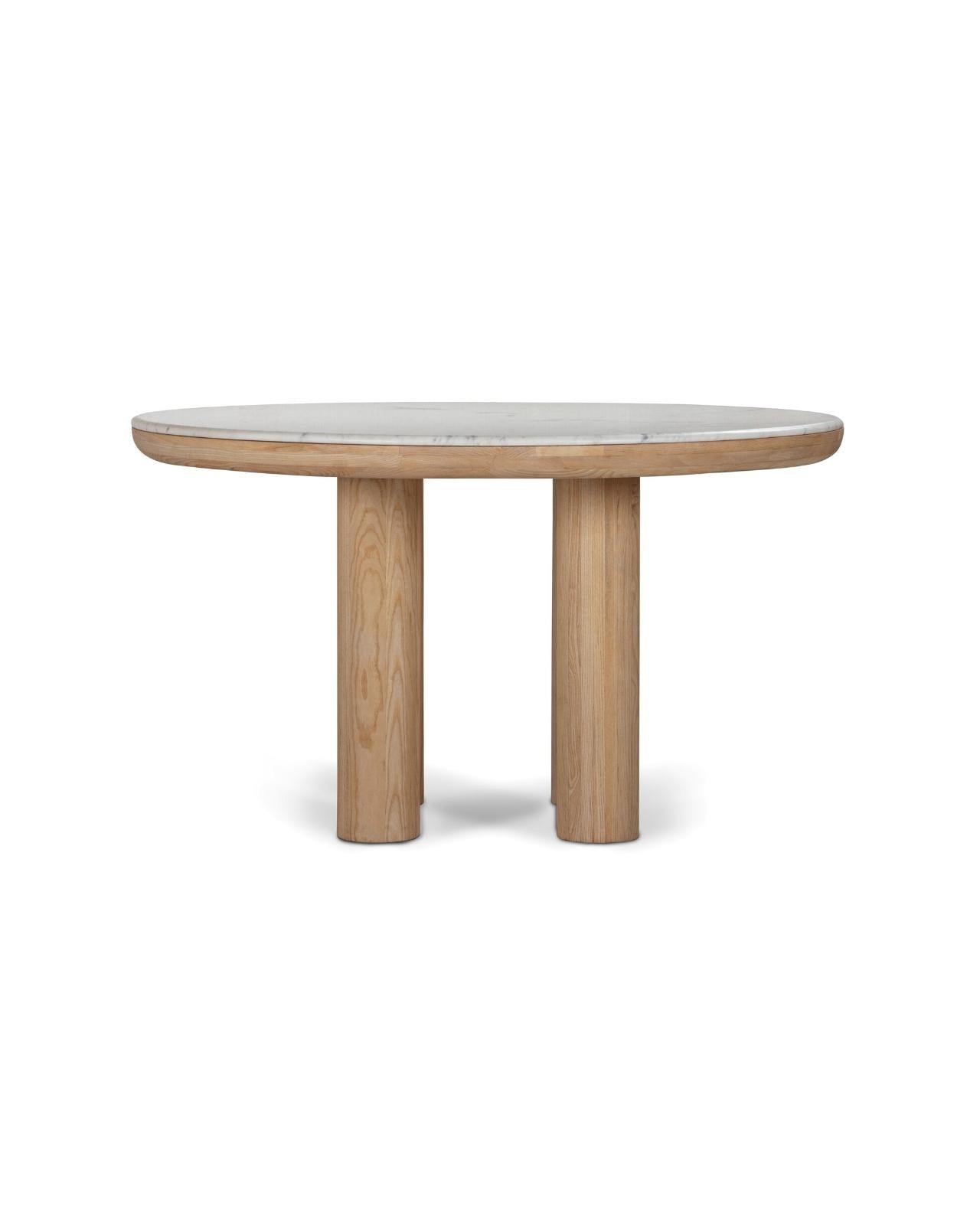 Circo Marble Round Dining Table