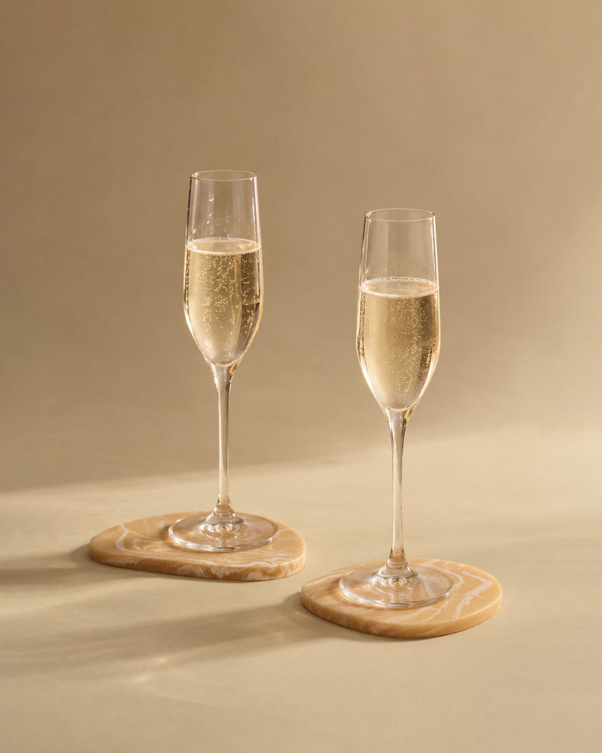 Puddle Coasters - Set of 3 - Salted Caramel