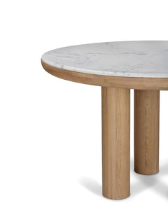 Circo Marble Round Dining Table