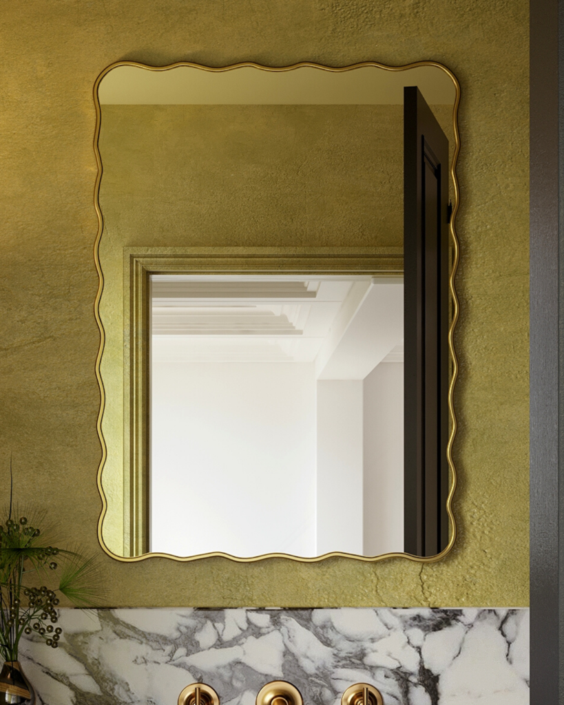 Hermosa Wall Mirror | Scalloped Mirrors | Ethnik Living – ETHNIK