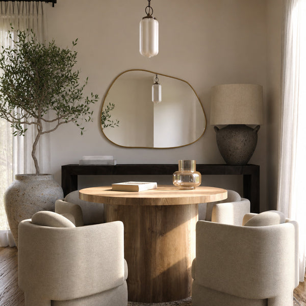 Brassy Gold Organik Mirror