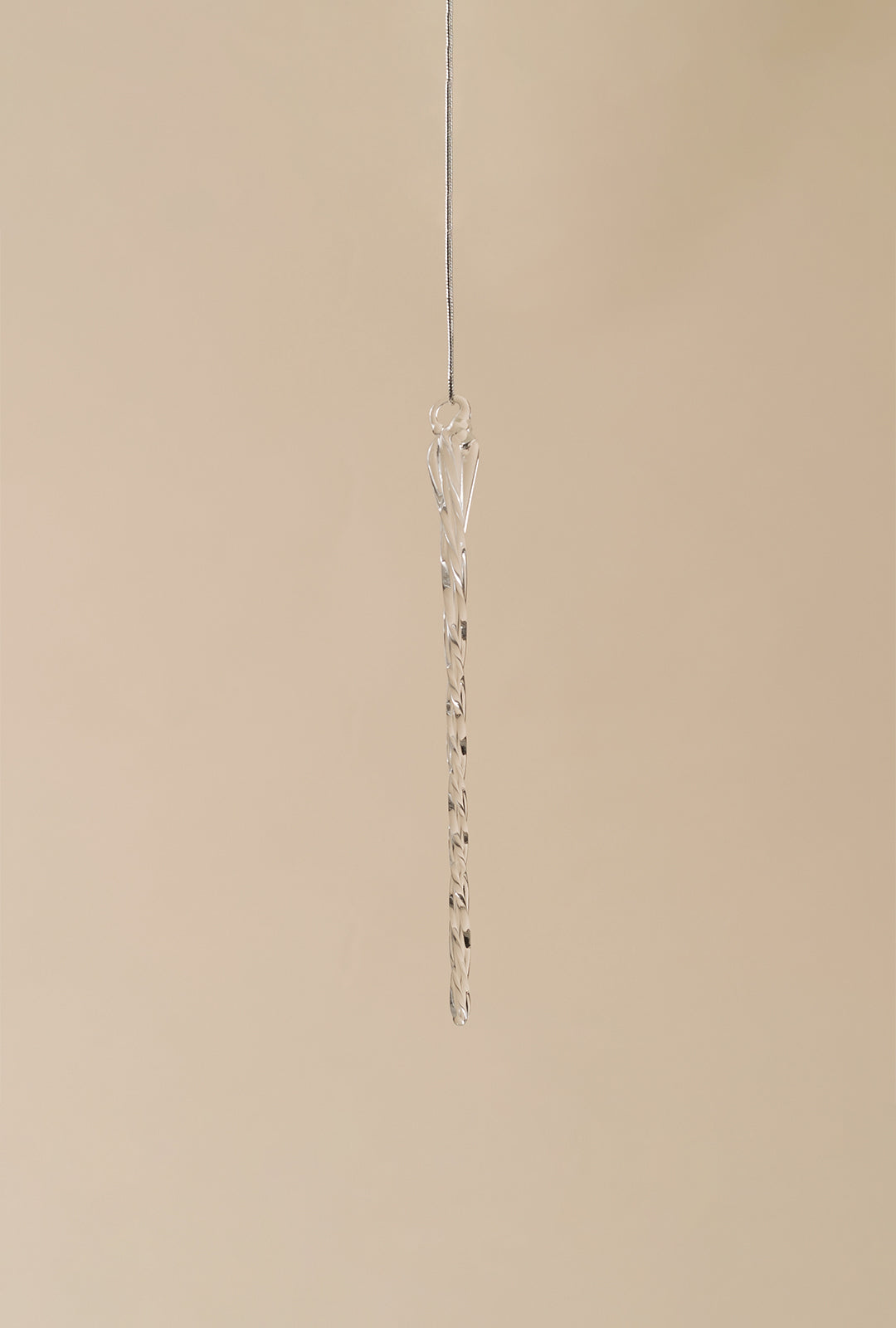 Icy Icicle Glass Ornaments