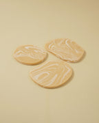 Puddle Coasters - Set of 3 - Salted Caramel