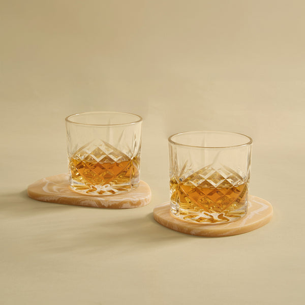 Puddle Coasters - Set of 3 - Salted Caramel