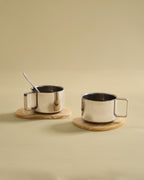 Puddle Coasters - Set of 3 - Salted Caramel