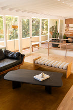 Brody Coffee Table in Burnt Cocoa