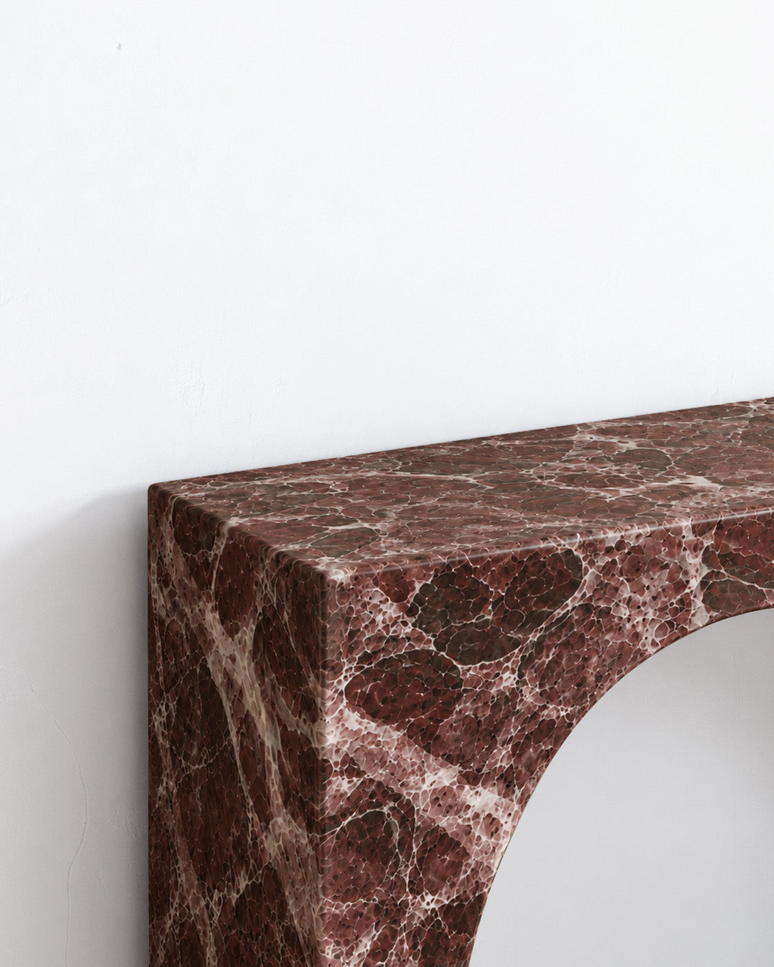 Fudge Marble Console Table