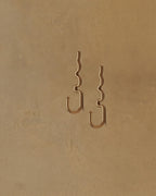 Glenn Brass Hook - set of 2