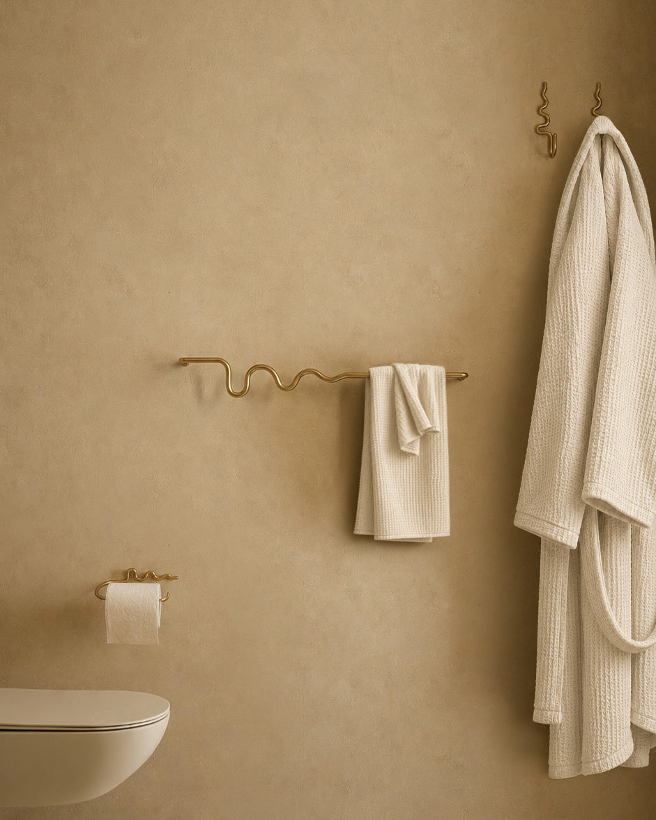 Glenn Brass Hook - set of 2