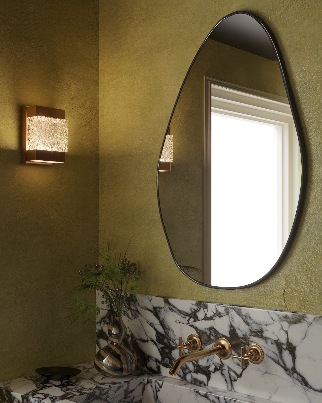 Pebble Mirror