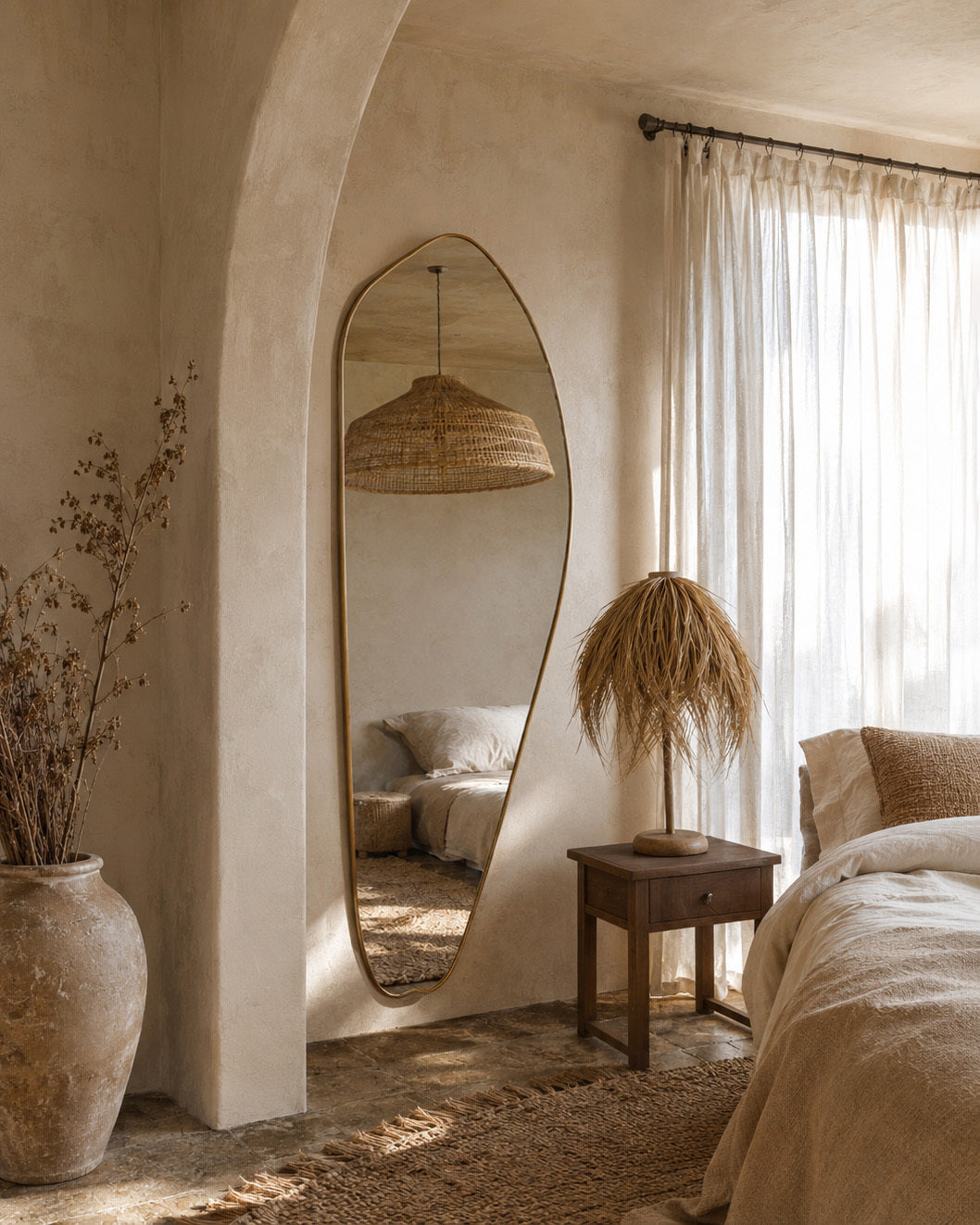 Rosé Mirror | Full Length Mirrors | Ethnik Living – ETHNIK LIVING