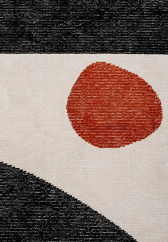 Abstract Sunset Rug