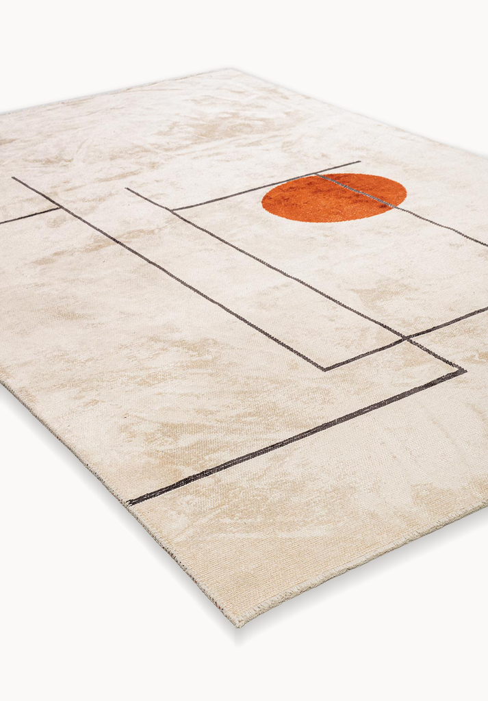 Abstract Dawn Rug