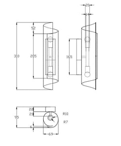 Introvert Wall Sconce